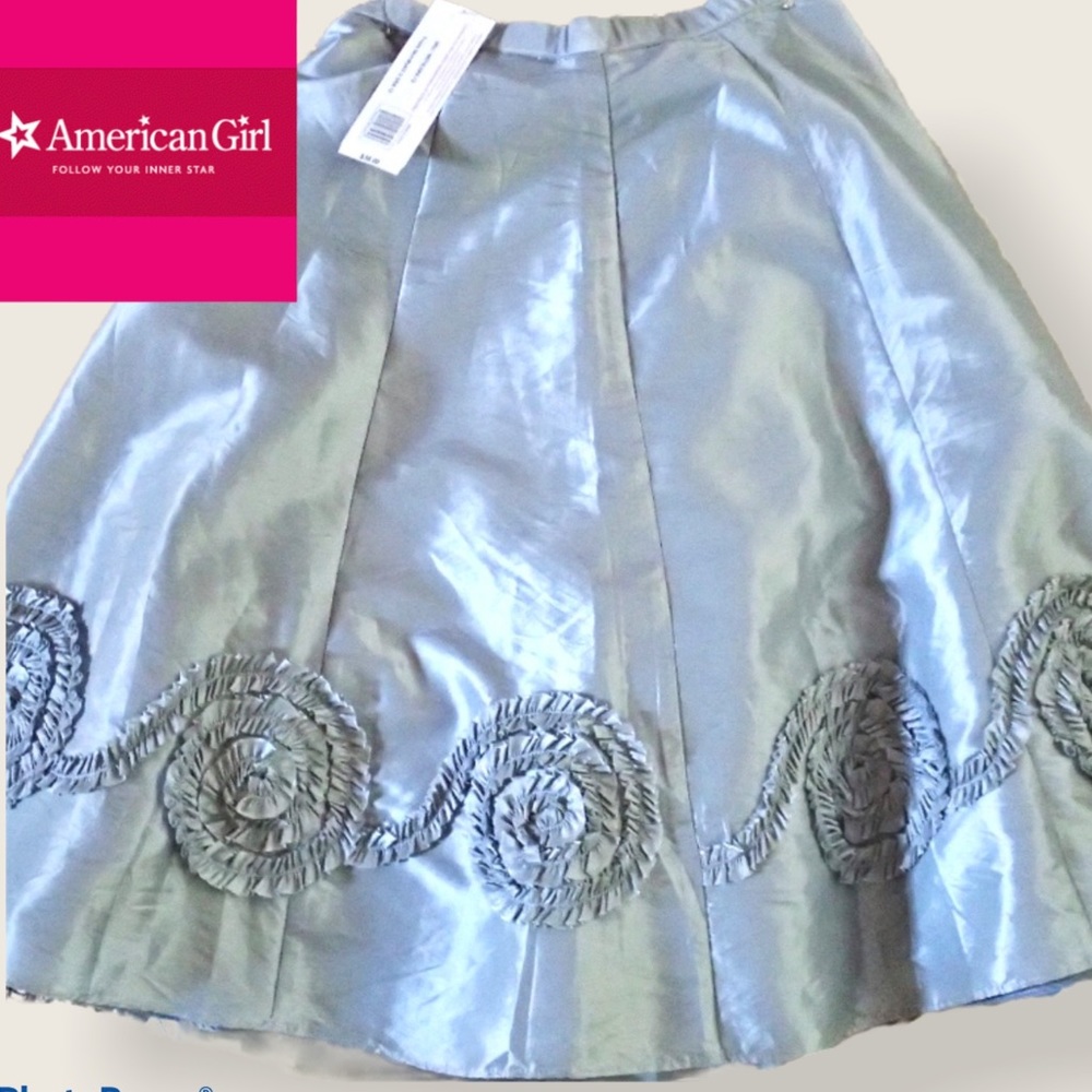 American girl Frosty party Girl skirt size 12